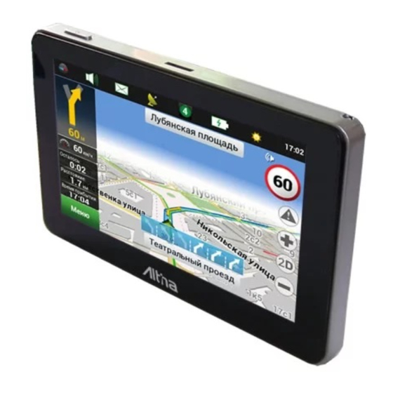 Altina A8330 User Manual