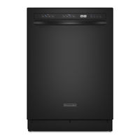 KitchenAid KUDE45CVBL - Superba Series: EQ Dishwasher User Manual