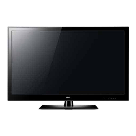 LG 32LE5300 LED LCD TV Manuals