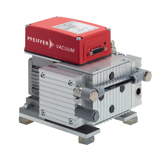 Pfeiffer MVP 015-2 DC Operating Instructions Manual