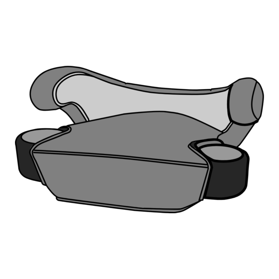 User Manuals: BABYTREND Trend LB11 Booster Car Seat