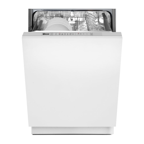 User Manuals: Gram OMI 60-38 T/1 Built-in Dishwasher