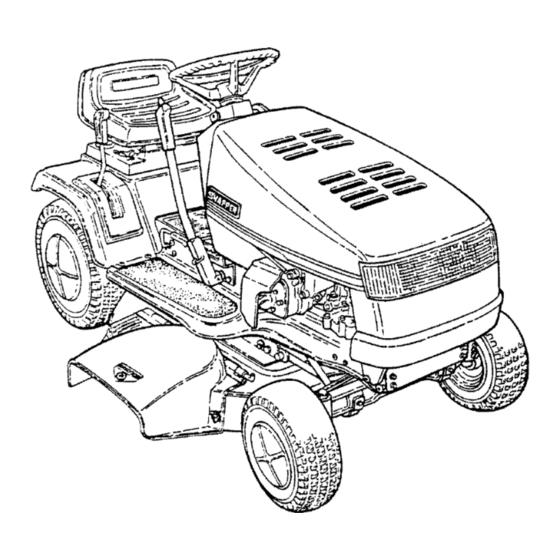 Snapper G Series Operator's Manual