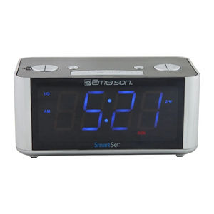 Emerson Smartset Cks1708 - Clock Radio With Auto-time Setting System 