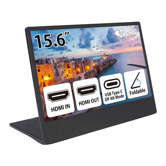 GeChic On-Lap M505E User Manual