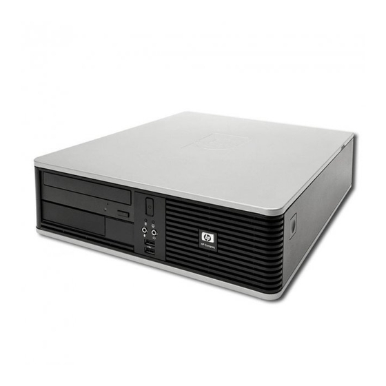 HP Compaq dc5800 Quickspecs