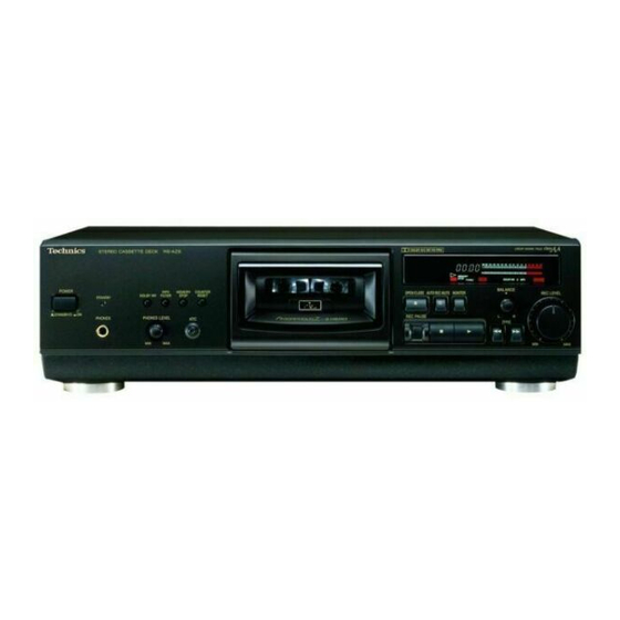 Technics RS-AZ6 Service Manual