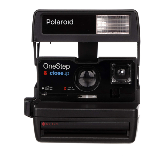 Polaroid 600 Close-up Instruction Manual