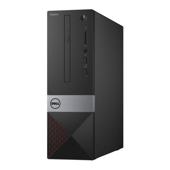 Dell Vostro 3250 Owner's Manual