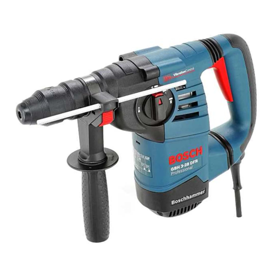Bosch GBH 3-28 DFR Original Instructions Manual
