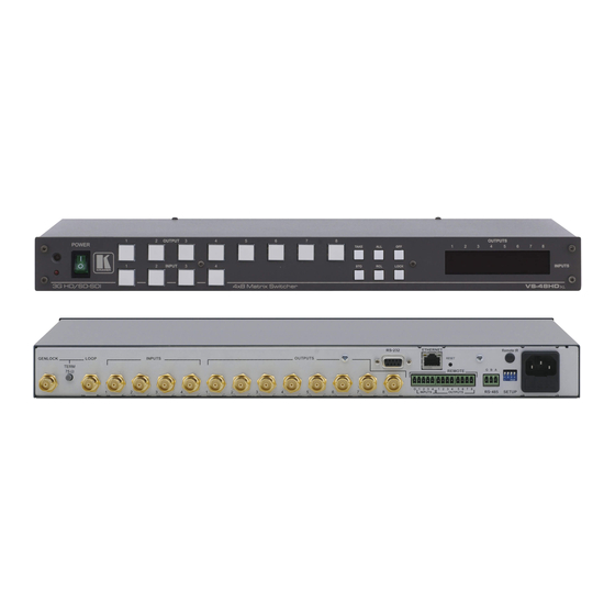 Kramer VS-48HDxl User Manual