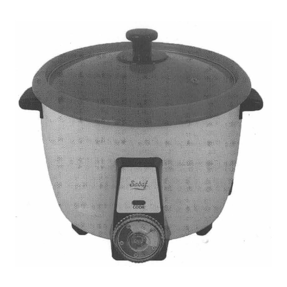 Sadaf RCG-30T Manuals