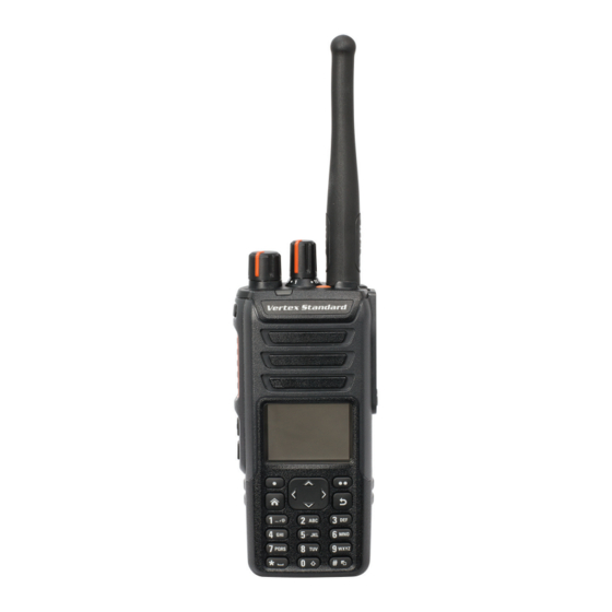 Motorola solutions VX-P Series Quick Reference Card