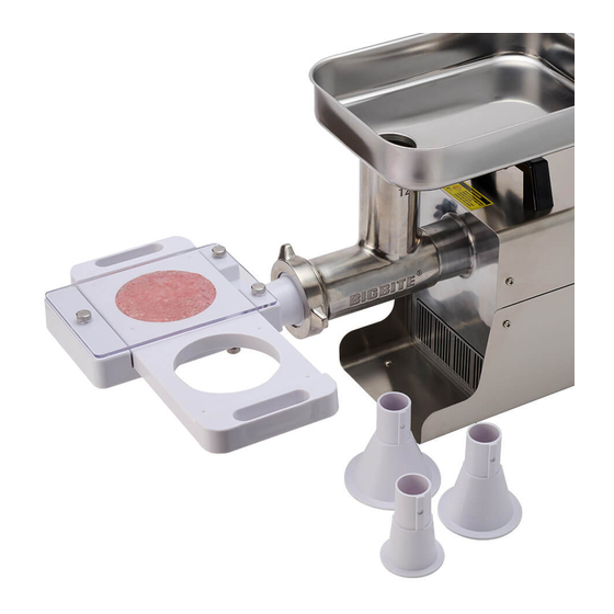 LEM Big Bite Auto Patty Maker Use & Maintenance