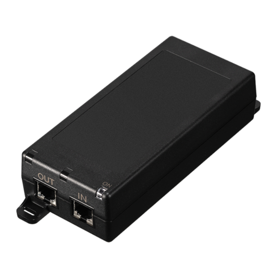 i-PRO WJ-PU201P Installation Manual