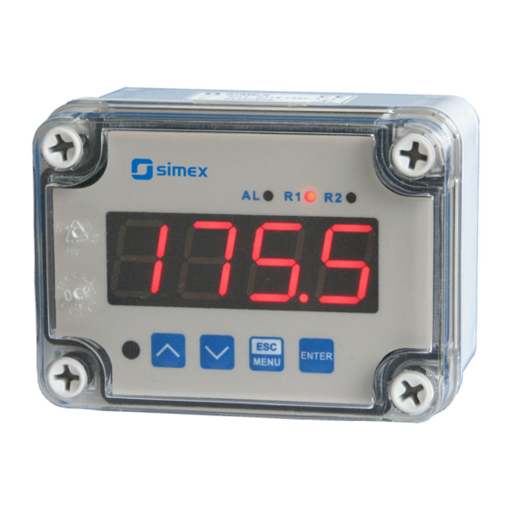 Simex SRT-N118-XA User Manual