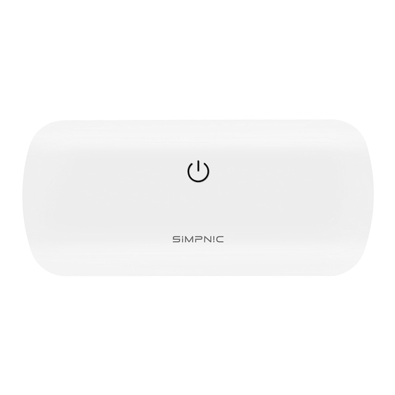 Simpnic SiMP UV-C Sterilizer Box Quick Installation Manual