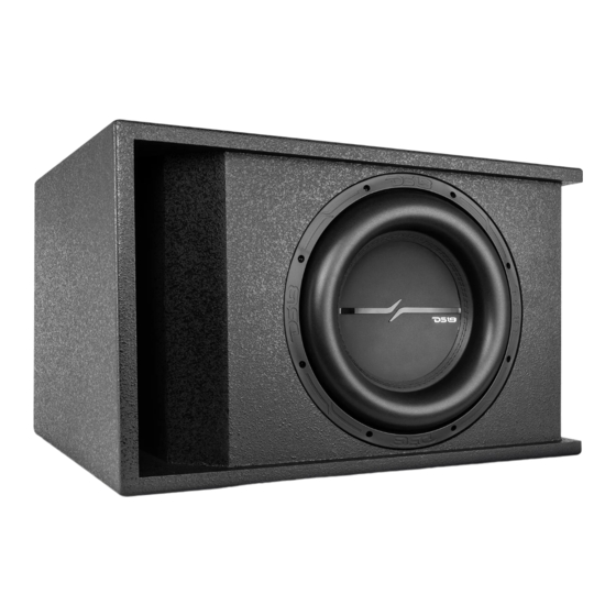 DS18 ZXi-112LD.RG Owner's Manual
