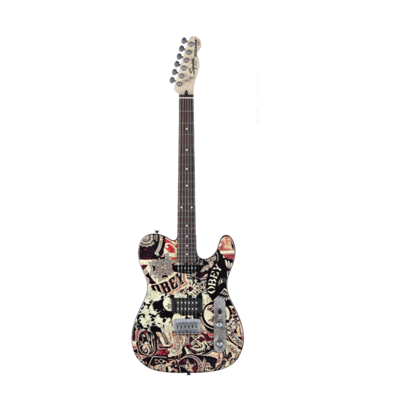 Squier OBEY Graphic Telecaster HS Collage Specifications