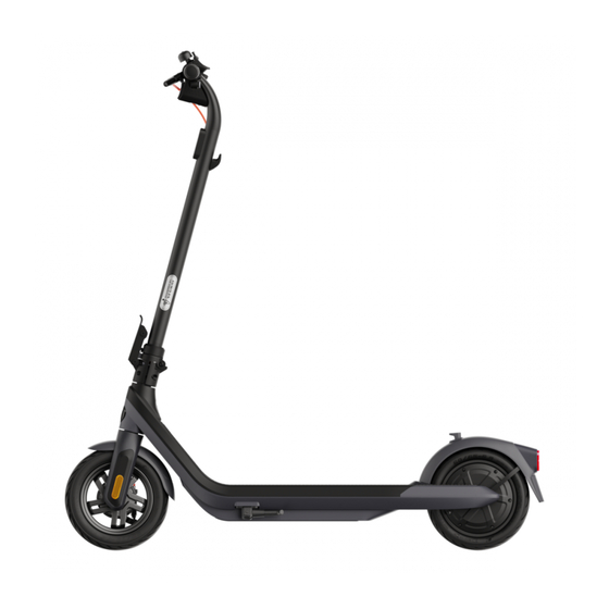 Ninebot eKickScooter Product Manual