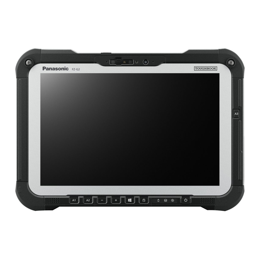 Panasonic FZ-G2 Series Manual