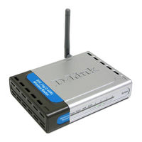 D-Link DI-524 - AirPlus G Wireless Router Installation Manual