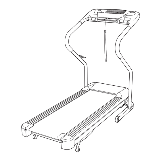 Weslo Cadence 800 Treadmill Manuale D'istruzioni