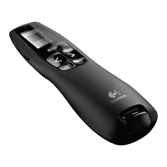 Logitech R800 Quick Start Manual