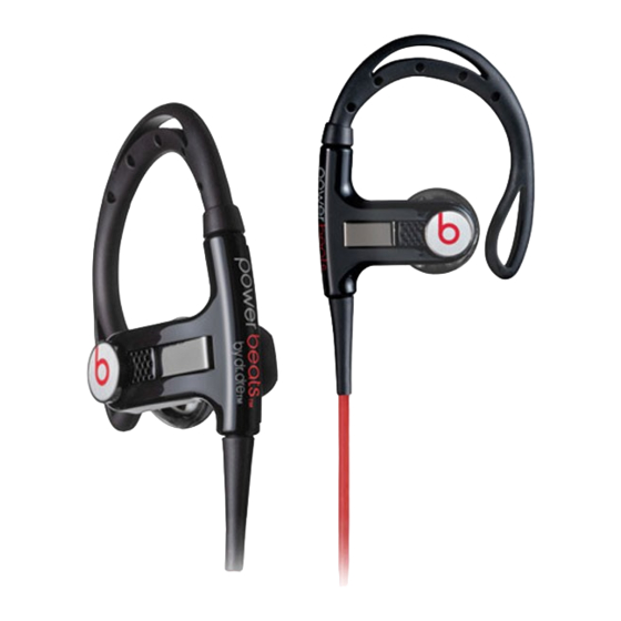 Beats Electronics Powerbeats User Manual
