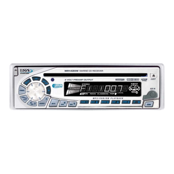Boss Audio Systems MR1420W User Manual