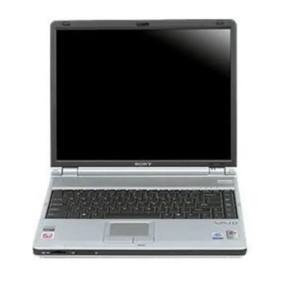 Sony Vaio PCG-K12FP Service Manual