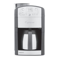Capresso CoffeeTEAM GS 464 Operating Instructions Manual
