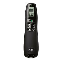 Logitech R800 - Professional Presenter Presentation Remote Control Quick Start Manual