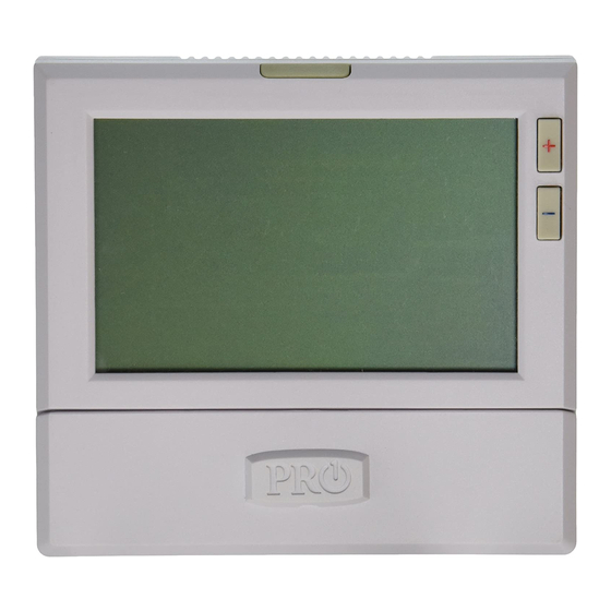 Pro1 IAQ T805 Installation Manual