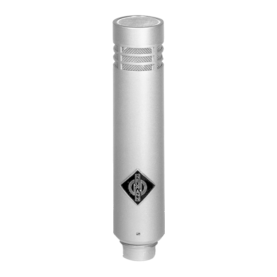 Neumann KM 83 i Operating Instructions Manual