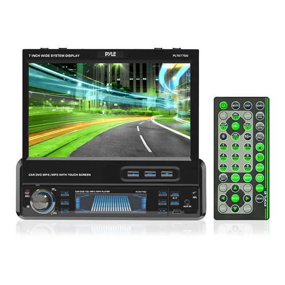 PYLE Audio PLTS77DU Owner's Manual