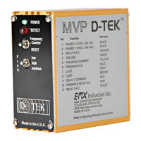 EMX MVP D-TEK Operating Instructions Manual
