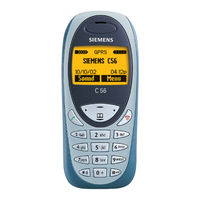 Siemens De inspired C56 User Manual
