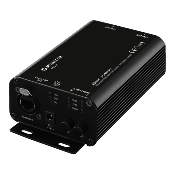 Monacor DTRA-2 Quick Start Manual