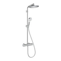Hans Grohe Crometta E 240 Varia Showerpipe 26785000 Instructions For Use/Assembly Instructions
