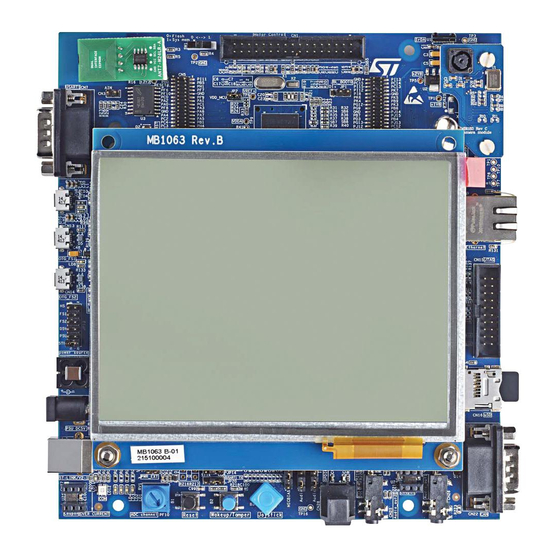 ST STM32756G-EVAL User Manual