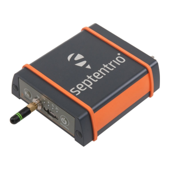 SEPTENTRIO AsteRx SB Sx User Manual