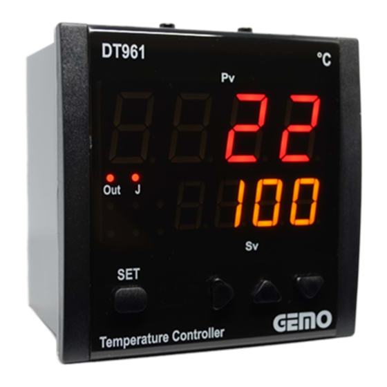 Gemo DT961 Quick Manual