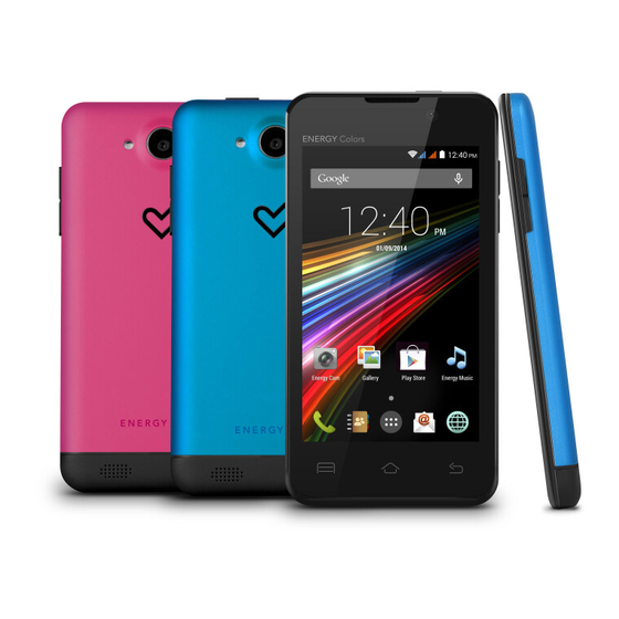 ENERGY SISTEM Phone Colors User Manual