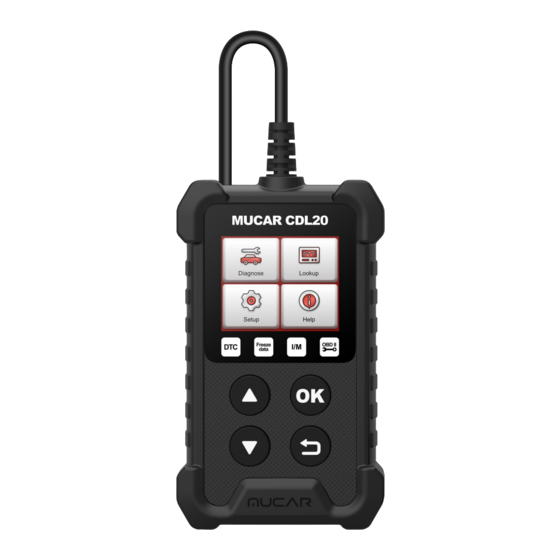 MUCAR CDL20 Manual