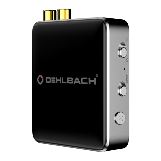 Oehlbach BTR Evolution 5.1 Operating Instructions Manual