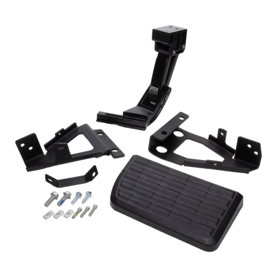 AMP Research BedStep AMP 75312-01a Instructions