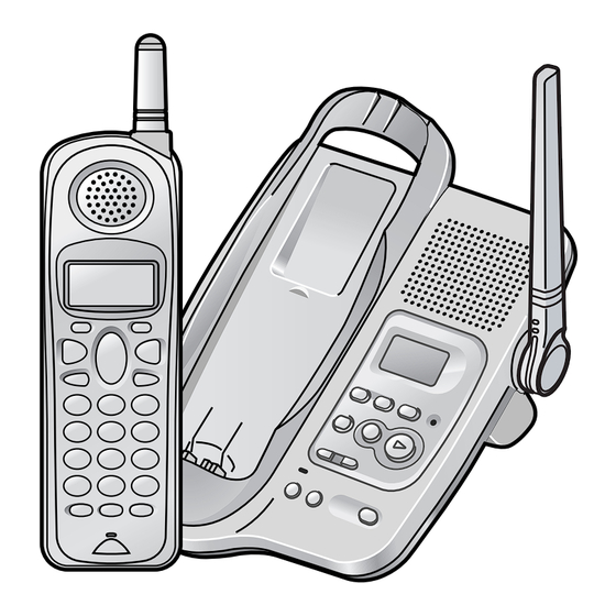 Panasonic KX-TG2343W Operating Instructions Manual
