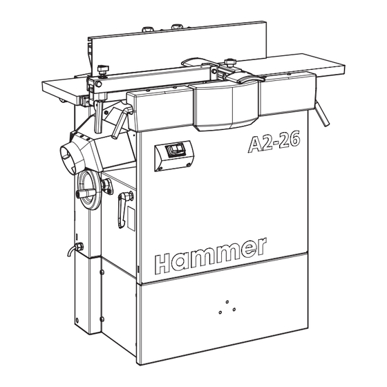 Hammer A2-26 Operating Instructions Manual