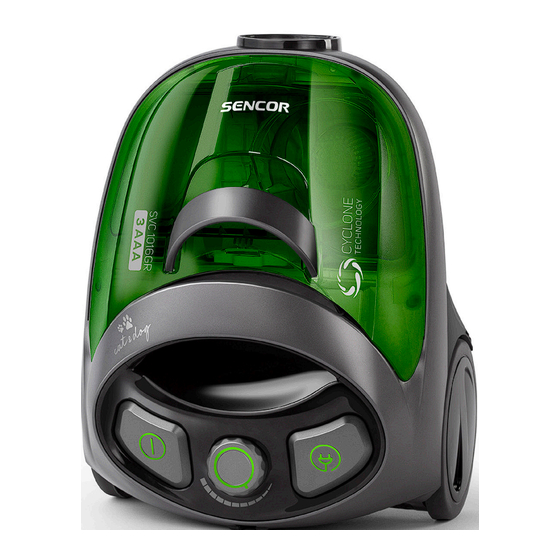 Sencor SVC 1015TQ 3AAA Translation Of The Original Manual